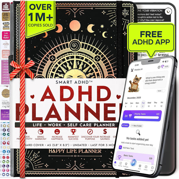 Adhd Daily Planner - A Self Care Personal Gratitude Journal to Increase
