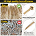 Dreyoo Squeaky Floor Repair Kit, Eliminates Floor Squeak, 5 Auxiliary Tools and 50 Screws