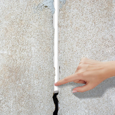 25FT Backer Rod, 1/2 Inch Diameter Foam Caulk for Concrete Expansion Joint Filler, White Weather Strip
