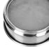 2 PCS 304 Stainless Steel Test Sieves, Lab Standard Test Sieve 200 Mesh 0.075mm + #80 Mesh 0.2mm Aperture, f10cm/4”Dia