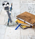 DolliBu Sloth Plush Pen Cute & Soft Stuffed Animal Ballpoint Novelty Pen Toy, Unique Writing Pen Instrument For Cool