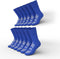 AMERICAN HOSPITAL SUPPLY AHS Slipper Socks | Blue X-Large Polyester-Spandex Knit Grip