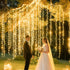 33FT 100 8 String Lights Indoor Bedroom, LED Fairy String Lights Outdoor Waterproof, Modes Memory Twinkle Christmas