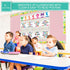 Decorably Welcome Posters for Classroom - 15 Confetti Themed Decorations and Welcome Sign