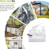 10' 12' Grommets&Reinforced x Clear Vinyl Tarp Clear Tarps Heavy Duty Waterproof UV Resistant Glass Tarps Transparent