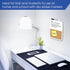 BAZIC Dry Erase Lap Board & Cork Bulletin, 8.5x11 Inch Whiteboards, Small Portable for Home, Office, Teacher, 1-Pack