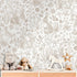 ReWallpaper 17.5in23ft Beige Bunny Wallpaper Peel and Stick Neutral Countryside Cottage Wallpaper
