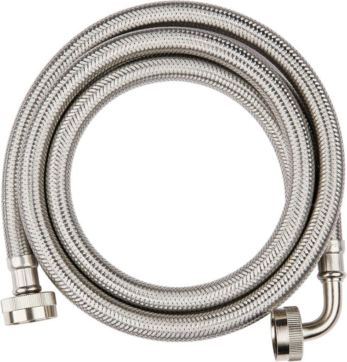 EFIELD Premium Washing Machine Hose, 6 Feet with 90 Degree Elbow, Burst Proof Water Supply Line