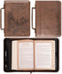Christian Art Gifts Men's Classic Bible Cover, On Wings Like Eagles Mountain Isaiah 40:31, Brown Faux Leather