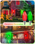 C35 Dimmable Bulbs, E12 Bulbs, 60 Bulb, 6 Pack EDISHINE St.Patrick's Day/Easter Decorations Red & Green LED Filament