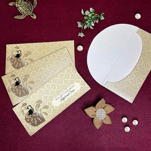 SEHAZ ARTWORKS Customized Money Envelopes for Cash Gifts | Customized Wedding Envelopes | Customized