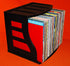 Vinyl Record Storage Holder, LP Box, Scrapbook 12x12 Paper Rack, Desktop Organizer, Stackable Filing Crate