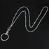 Wisdompro Women's Fashion Lanyard Necklace with Metal Clasp and Keyring for ID Badge, Keys - Twist Chain