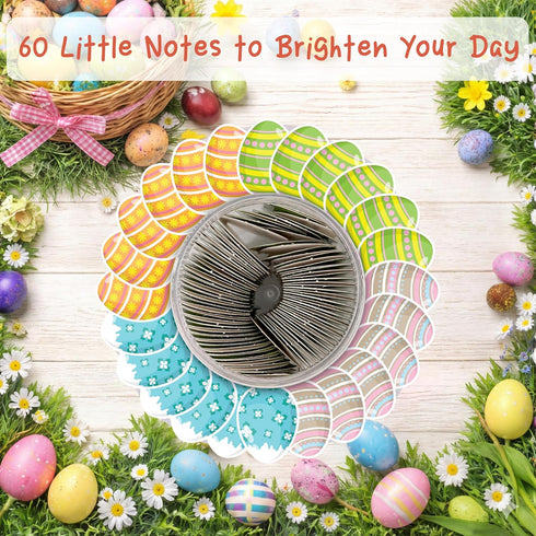 60 Christian Easter Basket Stuffer For Kids, Teens, Positive Easter Eggs Bible Verses of Hope Christian Easter Gifts