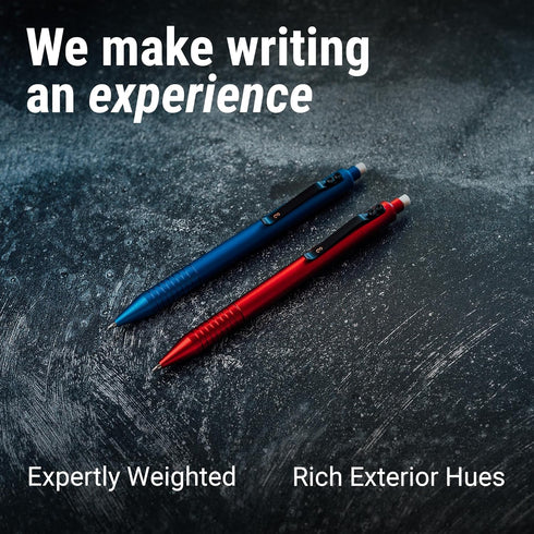 Everyman Aegean Grafton Mechanical Aluminum Pencil, Premium 0.5mm Lead for Writing, Drawing & Sketching