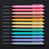 Mr. Pen 12 Pack Retractable Gel Pens, Assorted Colors, Fast Dry, Fine Point 0.7mm, Cute Aesthetic Pens