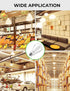 300 Watt Equivalent Light Bulb, 33W Super Bright Garage Light Bulb, A23 LED E26 Warm White - 2-Pack