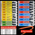 EEEEE IC Kit, 161 pcs, 20 Models Chip Assortment Set, Analog Integrated Circuits Electronics Parts, Opamp Pack