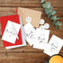 50 (4'x6' UnimaxPrint thank you cards with envelopes Vertical)