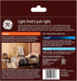 E12 Bulb, 60-Watt Dimmable, 4-Pack GE Lighting Relax HD LED Chandelier Bent Tip Light Equivalent, Clear Finish, Soft