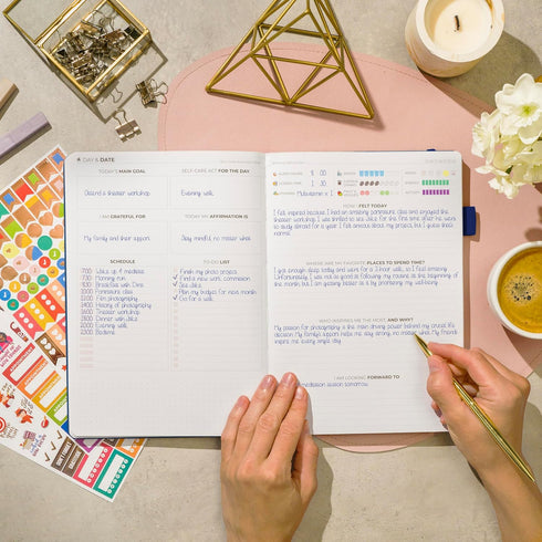 Clever Fox Self-Care Journal Wellness & Daily Reflection Notebook Mental Health & Personal Development Self-Care