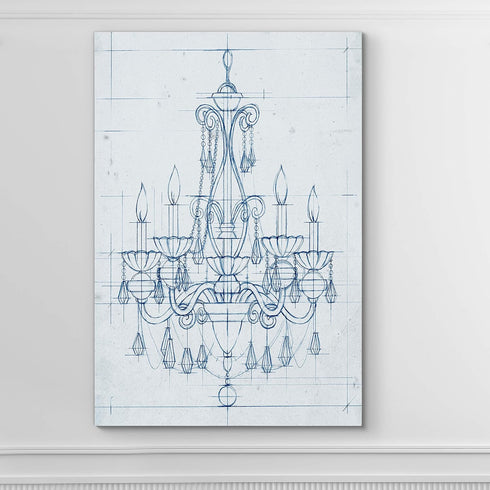 III-16x20 Renditions Gallery Chandelier Draft Collection-Chandelier Draft