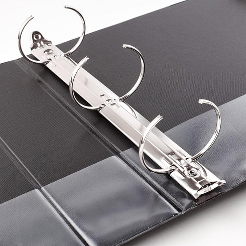 Avery Economy 3 Ring Binder, 2" Round Rings, 1 Black Binder