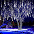 Kwaiffeo Christmas Lights Outdoor, 8 Tubes Meteor Shower Lights LED Snow Falling
