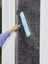 Unger Professional 14” Performance Grip Window Cleaner Scrubber, Reusable Microfiber Sleeve