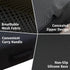 VGLCBBSTS 6-Inch Office Chair Booster Cushion Extra-Thick Height Increase Seat Pad with Dual-Layer Foam & Non-Slip