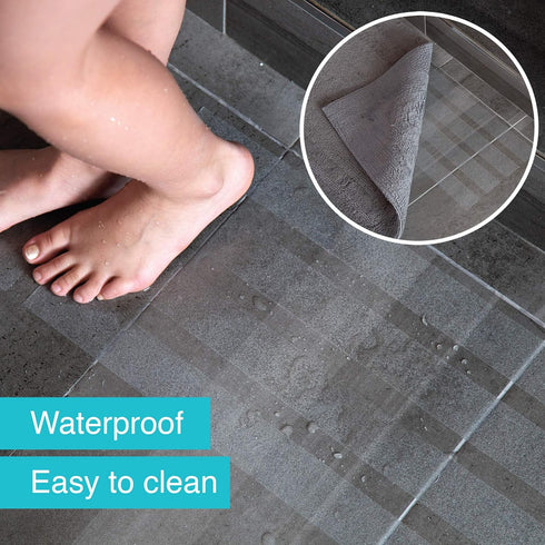 LifeGrip 2" x 15' Anti Slip Transparent Tape, Non-Slip Traction Grip for Tubs, Boats, Stairs, Clear & Comfortable