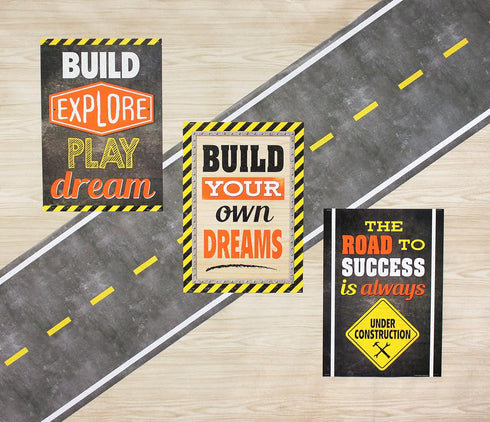 Teacher Created Resources Fun Size Bulletin Board Roll - 18" x 12', Road