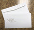 Blank Gift Certificates Set of 25, Pink Background with Free Matching Envelopes, Coupons for Small Business