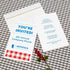 5.5" 8.5", 30 (8316) Avery Printable Half-Fold Greeting Cards, Envelopes Included, x Matte White, Inkjet Printer