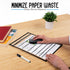 50 Pack, 10" 13.5" Essex Wares - Black, Job Ticket Holders, Wide x Tall - Clear Plastic Shop Ticket Holders - Easy