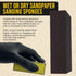 4-Sided Pack, 18, 36, 60, 80, 100, 120, 150, 180, 220, 320-3.9" 2.75" 1" Dura-Gold Hand Sanding Block Sponge Variety