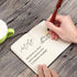 ZZTX 2 Pack Small Pocket Notebook, 3.5" x 5.5", Hardcover Lined Paper Mini Notepad with Black Leather Sketchbook
