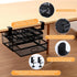 Sliding Under Desk Drawer Organizer with 2 Drawers, No Drilling, Metal Clamp for Home & Office Storage