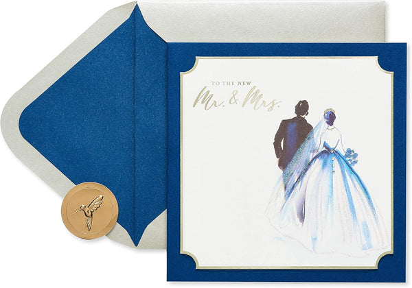 Papyrus Wedding Card for Couple, The New Mr. and Mrs.