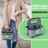 4 (16oz 24oz) Good Es Cup Reusable Coffee Cup Carrier for Delivery, Insulated, Waterproof, Portable Tote Bag Drink