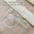 Pack of 4 Circle Inlay Template Set - Router Templates for Woodworking and Decorative Router Jig