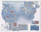 Maps International Scratch Off USA Map – Skiing Print, 17 x 22 Inches