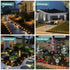 10 Pack SOLPEX Mini Solar Ground Lights, Solar Lights Outdoor Waterproof, Pathway Lights Solar Powered, Solar Garden