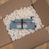 MagicWater Supply Anti Static Bio Tube Packing Peanuts, 0.25 Cu Ft, Compostable Biodegradable Void Filler