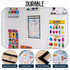 Essex Wares 6 Pack, Black Dry Erase Pocket Document Protectors, 10" x 13.5" - Reusable Plastic Sleeves