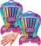 Toysmith Mermaid Tattoo Gel Pens with Stencils, 2 Pack Bundle