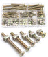 cSeao Baby Bed Screws Bolts Kit, M6 Hex Drive Socket Cap Bolts Barrel
