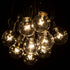 10 G40 Bulbs Hometown Evolution, Inc. Globe String Lights with Clear and Black Wire for Patio, Awning, Canopy, Porch