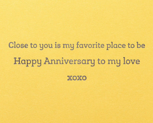 Papyrus Funny Anniversary Card - Close to You