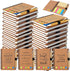 Employee Appreciation Gifts: 20 Spiral Notebooks with Sticky Notes, Thank You Journals, Inspirational Bamboo Ballpoint